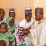 Honorable Mustapha Usman sponsors 500 Orphans in Gombe via school enrolment program