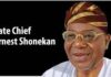 SHONEKAN DID HIS BEST FOR NIGERIA, SAYS SANWO-OLU