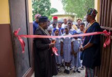 ROTARY CLUB OF OJODU GIFTS SOLAR-POWERED SCHOOL SICKBAY