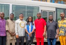 TONLAGHA AT 50: EMT Foundation Donates Coaster Bus to School