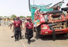 PETAL ACCIDENT INVOLVING TWO TRAILERS CONVEYING ANIMALS ONE PERSON DIED, 22 OTHERS SUSTAINED INJURIES
