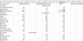 ADC Primary Dispute Deepens as Viral Result Sheet Puts Princess Oyefusi Ahead
